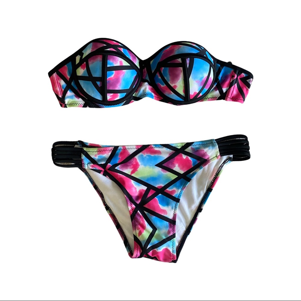 Swim// Tie dye bikini